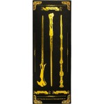 Blue Sky Studios Harry Potter Triple Wand Pack – Hogwarts Shield Σετ 3 Στυλό Ραβδιά HP148314 5060718148314