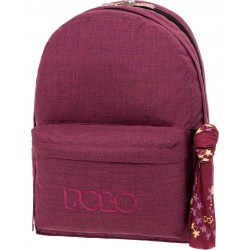 POLO Σακίδιο Original Double Scarf - (P.R.C.) (Eggplant - Μελιτζανί) 901235-4801 5201927112844
