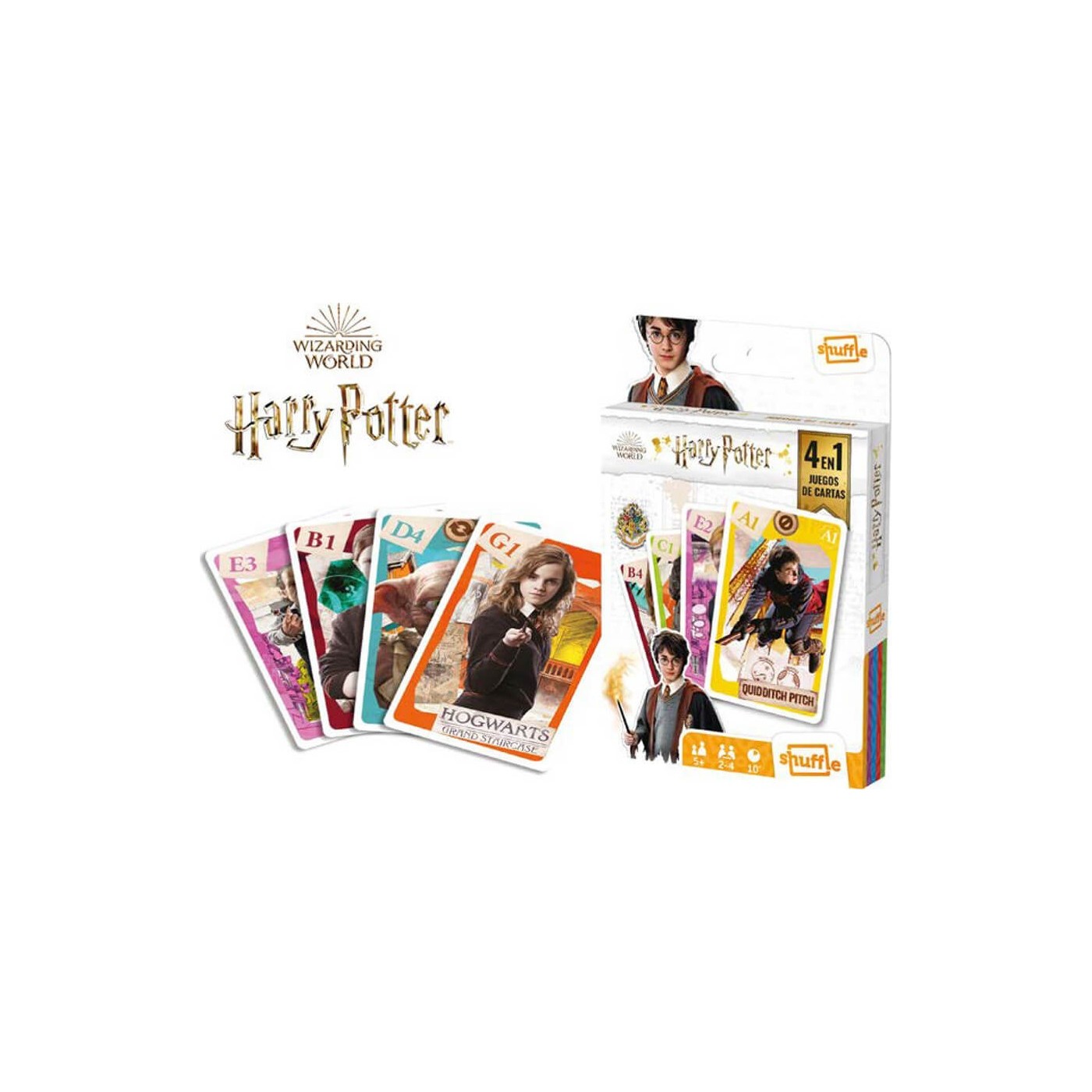 Harry Potter Spielkarten – Filme 5-8, 55 Karten Mit Film-Standbildern