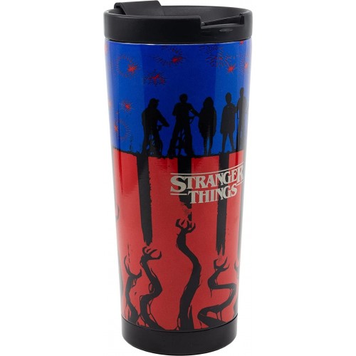 Stor Coffee Cup Stainless Steel 425 Ml Stranger Things Ποτήρι Θερμός ST00692 8412497006922