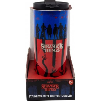 Stor Coffee Cup Stainless Steel 425 Ml | Stranger Things ST00692 8412497006922