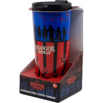Stor Coffee Cup Stainless Steel 425 Ml Stranger Things Ποτήρι Θερμός ST00692 8412497006922