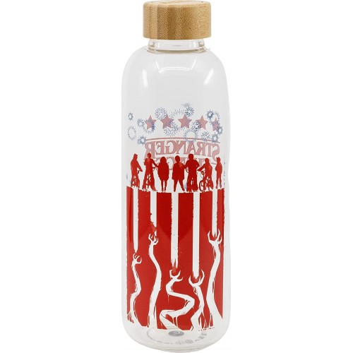 Stor Large Glass Bottle - Stranger Things 1030ml ST00693 8412497006939