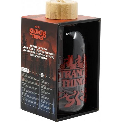 Stor Young Adult Small Μπουκάλι Νερού Γυάλινο 620 Ml Stranger Things ST00695 8412497006953