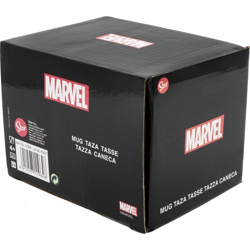 Stor Globe Ceramic Cup 380 ML In X-Men Gift Box ST11941 8412497119417