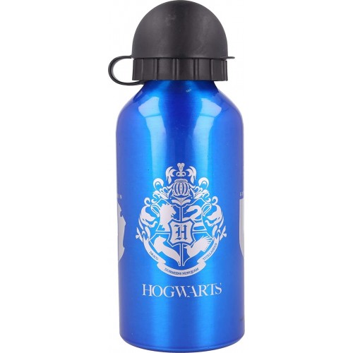 Stor Small Aluminium Bottle 400 Ml. Harry Potter, Metal, Harrypoter Blue ST12934 8412497129348