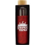 Stor Stranger Things Young Adult Glass Bottle With Silicone Cover 585 Ml ST00694 8412497006946