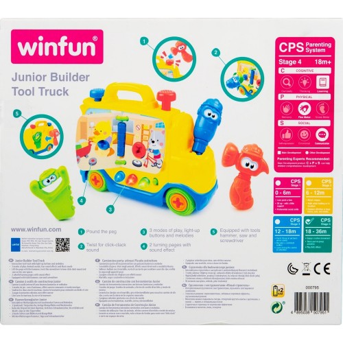 WinFun Baby Truck - Junior Builder Tool Truck 0795-Nl 403255 5204275032550