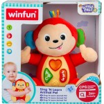 WinFun Μελωδικό Μαϊμουδάκι Sing N Learn Animal Pal – Monkey 0275-Nl 403259 5204275032598