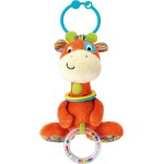 WinFun Rattle Giraffe Patch The Giraffe Hand, Rattle, Squeakers, Crinkle With Sound 0117-Ni 403260 5204275032604