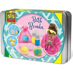 SES Creative Bath Bombs, Diverse Colours SES-14154 8710341141547
