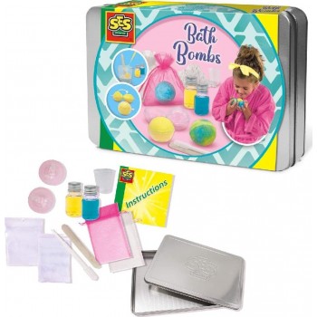 SES Creative Bath Bombs, Diverse Colours SES-14154 8710341141547