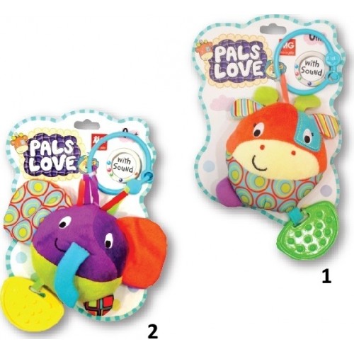 WinFun Rattle Λούτρινη Κουδουνίστρα Giraffe 0107-Nl - 1 τμχ 403092 5204275030921