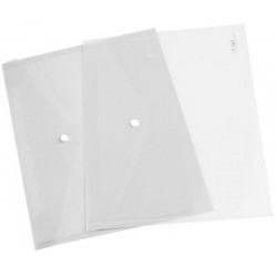 Deli Button Envelope Pp Α4 Transparent - 1 item 231.5505DW 5205135076127