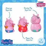 TOMY Peppa Pig Family Squirters Daddy Pig 1000-73105 5011666731592