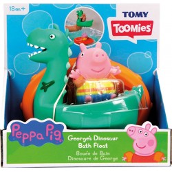 TOMY Βρεφικο Παιχνιδι Φουσκωτα Σωσιβια Peppa Pig Toomies - George S Dinosaur Bath Float 1000-73106 5011666731615