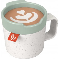 Mattel Rattle A-Latte Coffee Cup Teether Activity Toy For Babies 3 Month HGB86 194735047758