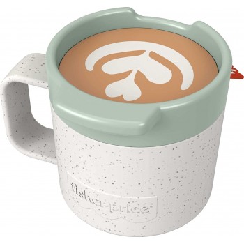Mattel Rattle A-Latte Coffee Cup Teether Κουδουνίστρα Οδοντοφυΐας Κούπα Καφέ HGB86 194735047758