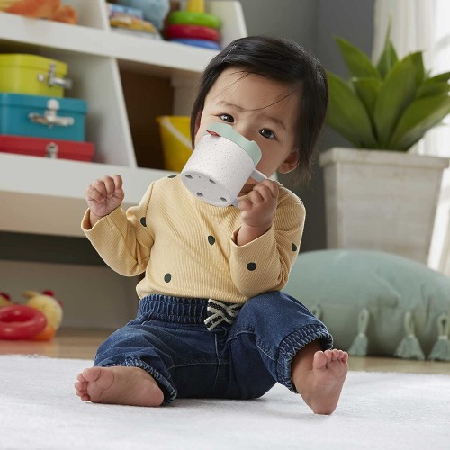 Mattel Rattle A-Latte Coffee Cup Teether Κουδουνίστρα Οδοντοφυΐας Κούπα Καφέ HGB86 194735047758
