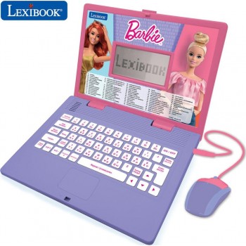 Lexibook Laptop Barbie Εκπαιδευτικό Δίγλωσσο JC598BBi8 3380743093406