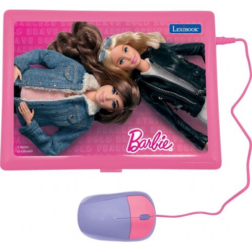 Lexibook Laptop Barbie Εκπαιδευτικό Δίγλωσσο JC598BBi8 3380743093406