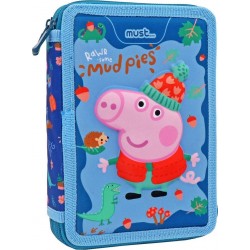 Diakakis imports Κασετίνα Διπλή Γεμάτη George Pig Mudpies 000482703 5205698552038