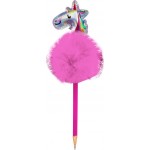 Diakakis imports Pencil Sided With Me Pom Pom 4 Color The Littlies 000646874 5205698566905