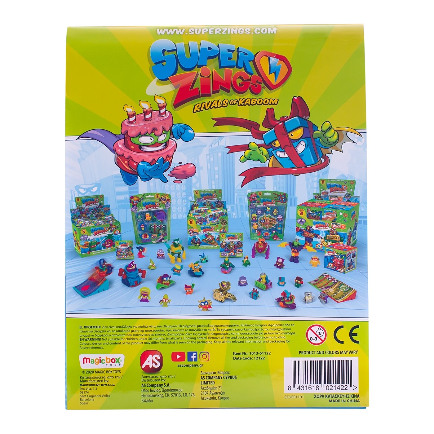 As company Superzings Series 3 Starterpack For Ages 3+ 1013-61122 ...