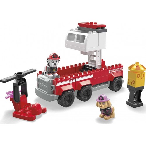 MEGA Paw Patrol Marshalls Ultimate Fire Truck Building Set With HHN05 194735072514