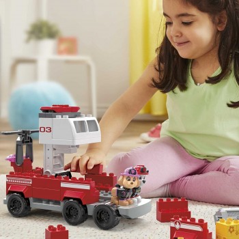 MEGA Paw Patrol Marshalls Ultimate Fire Truck Building Set With HHN05 194735072514