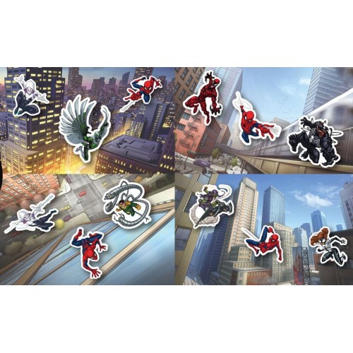 Diakakis imports Αυτοκόλλητα Επανακολλούμενα σετ 24χ25εκ Spiderman 000508059 5205698577802