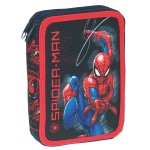 GIM Pencil Case Double Spiderman Logo 337-02100 5204549143142