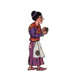 AK TOYS Φιγούρα Θεάτρου Σκιών Αγλαΐα 30X10εκ 101 5203249001011