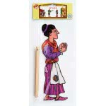 AK TOYS Φιγούρα Θεάτρου Σκιών Αγλαΐα 30X10εκ 101 5203249001011