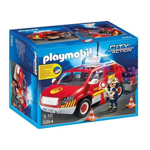 Playmobil Όχημα Αρχιπύραρχου Με Φάρο Και Σειρήνα 5364 4008789053640