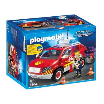 Playmobil Όχημα Αρχιπύραρχου Με Φάρο Και Σειρήνα 5364 4008789053640