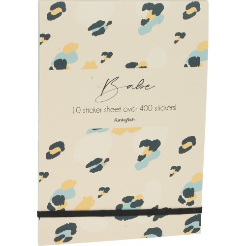 FunkyFish FF Sticker Book Babe 300-30081 7297473503562