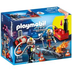 Playmobil Πυροσβέστες Με Αντλία Νερού 5365 4008789053657