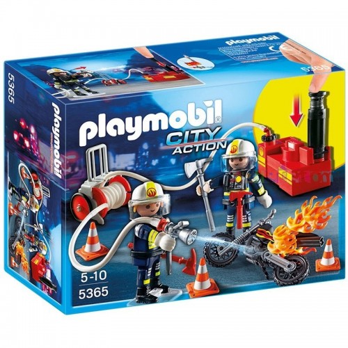 Playmobil Πυροσβέστες Με Αντλία Νερού 5365 4008789053657