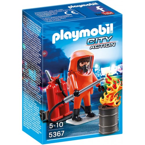 Playmobil Πυροσβέστης Ειδικών Δυνάμεων 5367 4008789053671