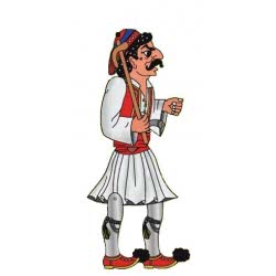 AK TOYS Φιγούρα Θεάτρου Σκιών Μπαρμπαγιώργος 37.5X15εκ 103 5203249001035