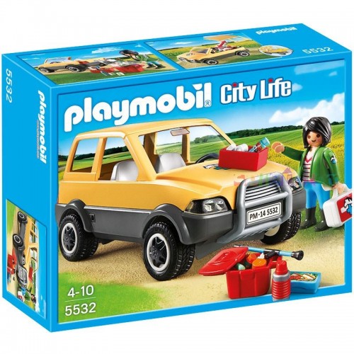 Playmobil Κτηνίατρος Με Αυτοκίνητο 5532 4008789055323
