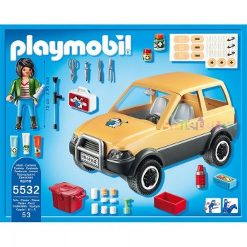 Playmobil Κτηνίατρος Με Αυτοκίνητο 5532 4008789055323