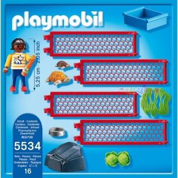Playmobil Κλουβί Για Χελώνες 5534 4008789055347