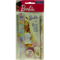 GIM Σετ Σχολικό και Μπλοκ Barbie 349-71755 5204549147102