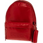 POLO Vinyl Backpack Red 901031-3000 5201927115609