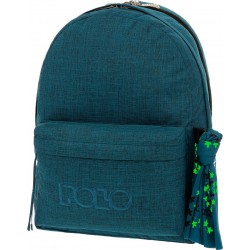 POLO Original Double Scarf Backpack (P.R.C.) (Petrol-Πετρολ) 901235-5801 5201927112813