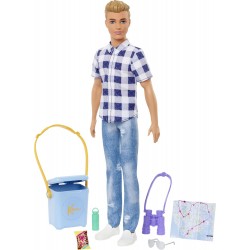 Mattel Camping Ken HHR66 194735075218