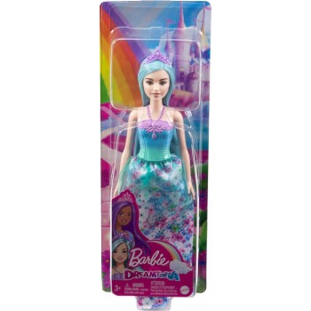Mattel Barbie Πριγκιπισσα Γαλάζια Μαλλιά HGR13 / HGR16 194735055906
