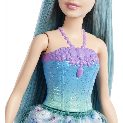 Mattel Barbie Πριγκιπισσα Γαλάζια Μαλλιά HGR13 / HGR16 194735055906